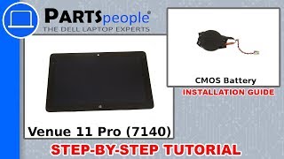 Dell Venue 11 Pro (7140) Battery How-To Video Tutorial