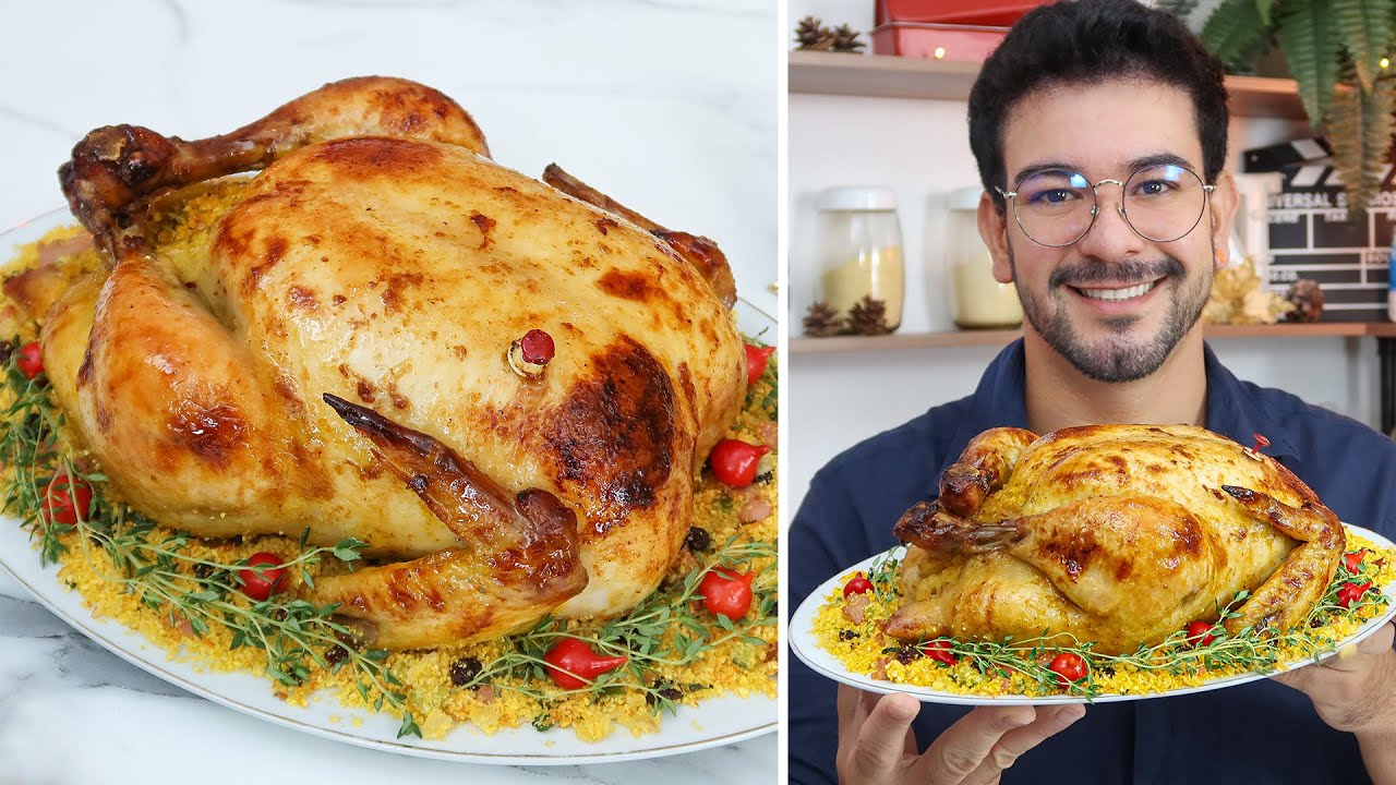 O SEGREDO PARA PREPARAR UM CHESTER SUCULENTO | RECEITA DE CHESTER