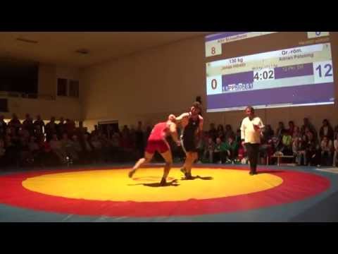 130 kg gr.: Jonas Höreth - Adrian Patalong 0:4 TÜ 0:15 (ASV Schaafheim - KSV Waldaschaff 32:4)
