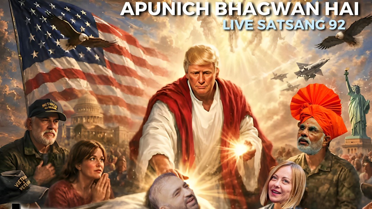 Live Satsang 92 | Apunich Bhagwan Hai | Punit Pania
