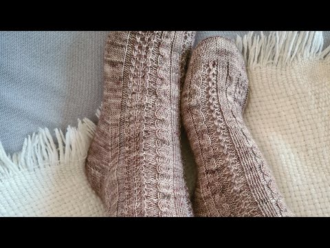 (FR) Yarnflakes en français 59 – Chaussettes en dentelle et bla et bla et bla