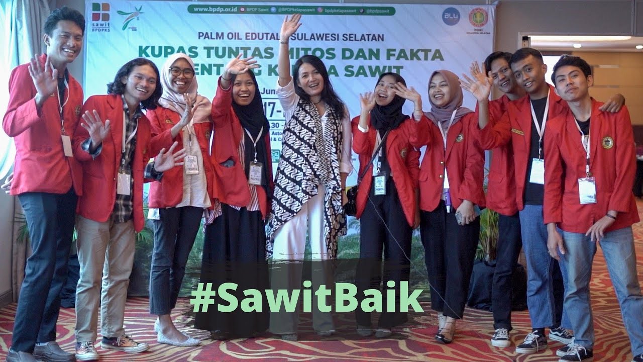 Video: Setelah Pahami Manfaat Kelapa Sawit, Ana' Dara dan Kallolo Makassar Gaungkan Slogan Sawit Baik