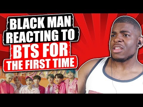 BLACK GUY REACTS TO BTS FOR THE FIRST TIME - BTS (방탄소년단) '작은 것들을 위한 시 (Boy With Luv) feat. Halsey