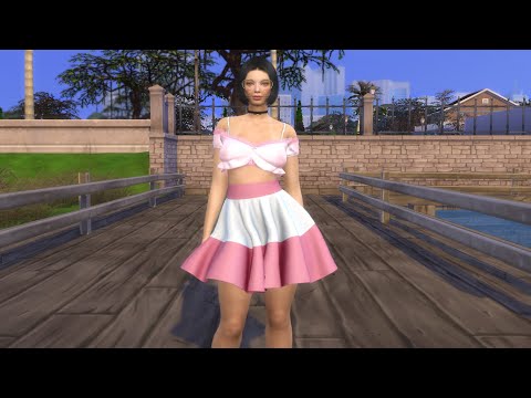 sims game cc download brunette female Chiara Ricci by Bonita100 Game Video Preview