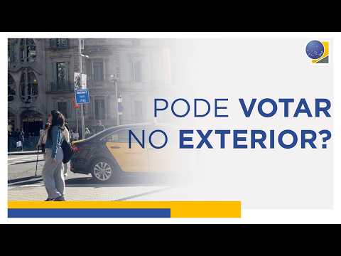 Mesmo morando fora do Brasil, é possível votar