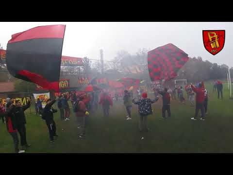 "Banderazo ðŸ”´âš« Los Rojinegros | Rangers de Talca | 12-05-2018" Barra: Los Rojinegros • Club: Rangers de Talca