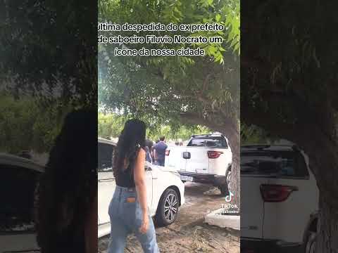 Sepultamento do ex prefeito de saboeiro Filiviu Nocrato em saboeiro Ceará