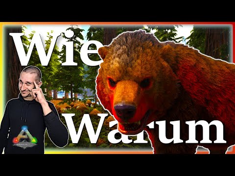 ARK Taming Guide | Dire Bear zähmen & seine Fähigkeiten mit Humor