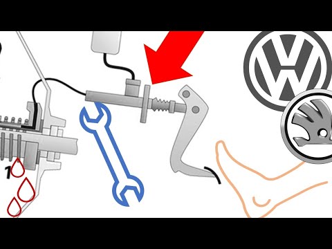 Kupplungspedal steckt - Entlüften, Reparatur, Schritt für Schritt Anleitung - Skoda Octavia & VAG