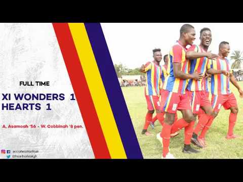 HIGHLIGHTS: ELEVEN WONDERS 1-1 HEARTS