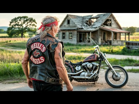 Old Hell’s Angels Biker Was Fired — Then Found a Broken House in the Countryside and Fixed It