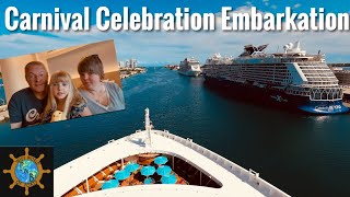 Carnival Celebration Embarkation Day Vlog