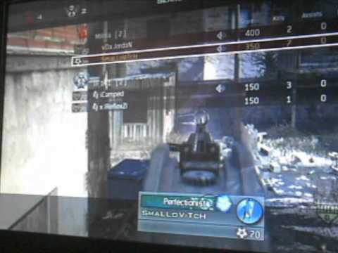 Smalls giving the stain