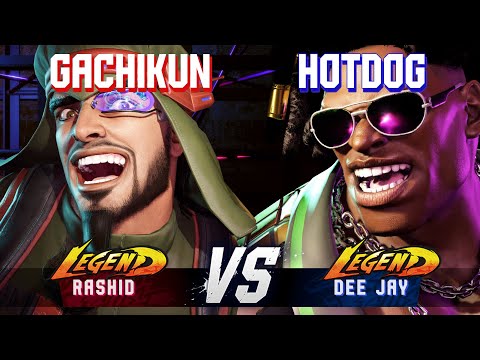 SF6 ▰ GACHIKUN (Rashid) vs HOTDOG29 (Dee Jay) ▰ High Level Gameplay