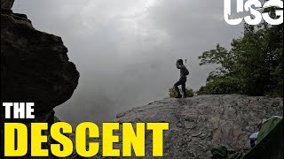 The Descent | Ultimate Survival Adventure - Part 3 | Linville Gorge, NC - Table Rock Mountain