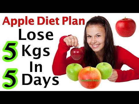 Apple Diet Plan For Weight Loss | Lose 5 Kgs in 5 Days Video