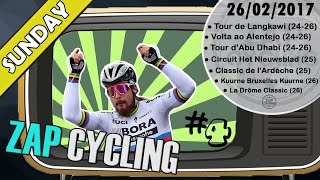 [Zap Cycling] #SAGAN WAS TOO STRONG, DOG VS PELOTON... ! (26/02/17)