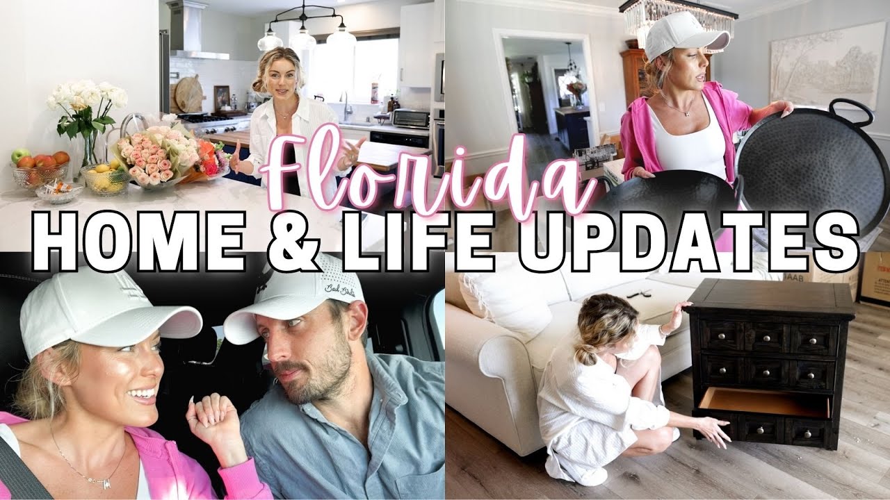 VLOG: HOME UPDATES, NEW FURNITURE & SETTLING BACK INTO A ROUTINE!