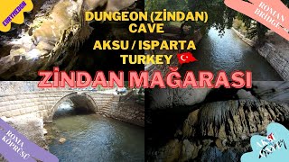 preview picture of video 'ZİNDAN MAĞARASI-DUNGEON CAVE-AKSU /ISPARTA-TURKEY.Gezi Videoları 2019.'