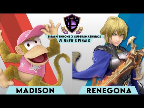 Madison (Diddy Kong) VS Renegona (Byleth) Winner's Finals | Smash Throne Singles Tournament #16