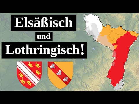 Dialekte in Elsass und Lothringen!