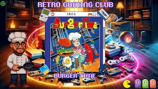 Fries, Fire, and Fast Food Fury! The Amiga’s Delicious Nightmare | Burger Time 500 | Amiga Review