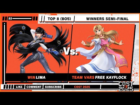 COST 2025 - Winners Semis - Lima (Bayonetta) VS Free KayFlock (Zelda) - Smash Ultimate - SSBU