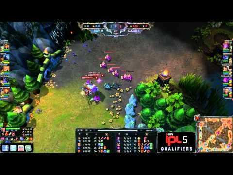 Na`Vi vs CLG.EU - Game 2 - IPL5 EU Qualifier - League of Legends