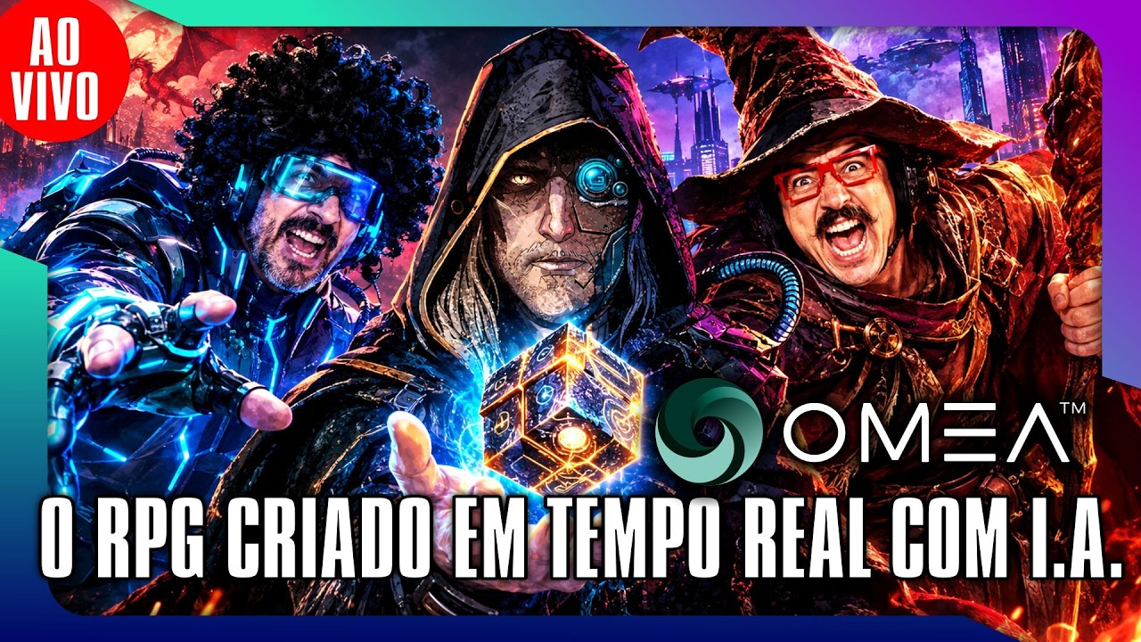 🎮🚨 AO VIVO - OMEA — O RPG ONDE ATÉ A SUA LOUCURA VIRA AVENTURA! #omea