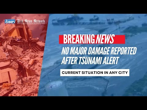 8.8 Magnitude Earthquake Hits Pacific | Tsunami Alert Issued |  DNN