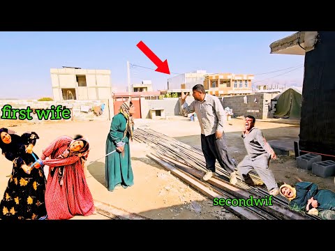 جشن، Ruqya BLOCKED Her Entry! 🚫 (Second Wife Attacks The New House)