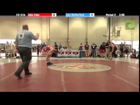 Men 66 KG / 145.5 lbs - John Fahy vs. Zain Retherford