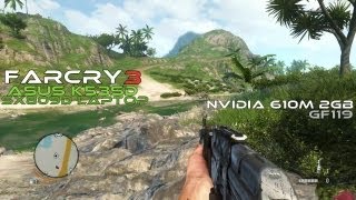 preview picture of video 'FarCry 3 Gameplay on Asus K53SD-SX809D nVidia GeForce 610M'