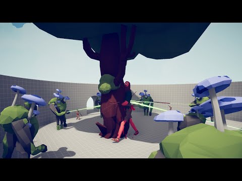 GOLEM and SPEAR THROWER VS ALL UNIT - Totally Accurate Battle Simulator 2 TABS ► TABS Unit Creator