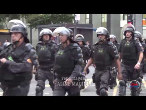 Sind-Justiça Informa - Manifestação contra governo e greve geral no RJ - 28 04 2017