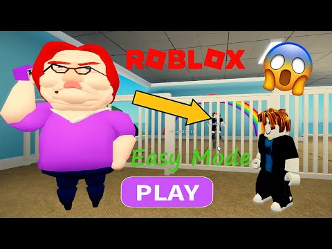 Roblox Betty's Nursery Escape Obby Easy Mode Gameplay