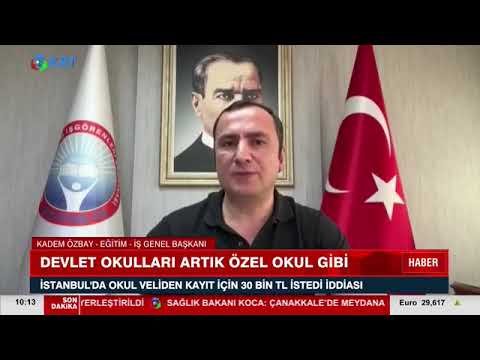 Genel Başkanımız Kadem Özbay, devlet okullarında öğrenci kayıtlarında alınan bağışlar ve eğitim öğretim yılı içinde alınan aidatlar ile ilgili KRT Tv`ye açıklamalarda bulundu. 23/07/2023 | EĞİTİM İŞ