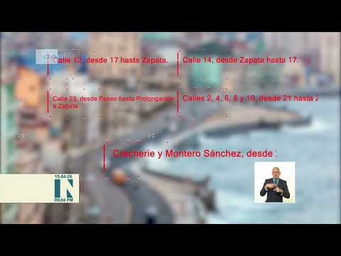 Medidas de seguridad vial en La Habana por acto de la proclamación de carácter socialista Revolución