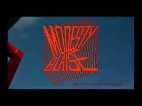 Immortal Movie Music 「 唇からナイフ（Modesty Blaise） 』 opening scene and credit Theme Music 1966.