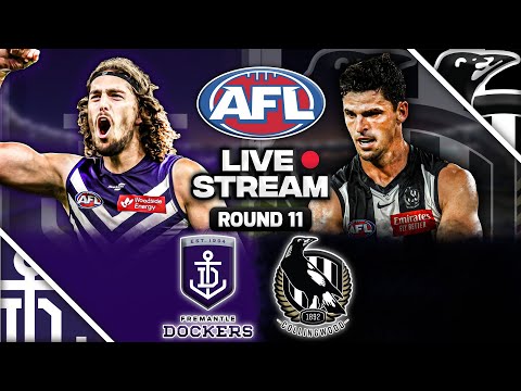 Fremantle vs Collingwood | AFL Round 11, 2024 Live Watch Along