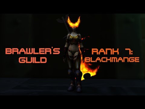 WoW BfA 8.1.5 Brawler's Guild - Rank 7 - Blackmange