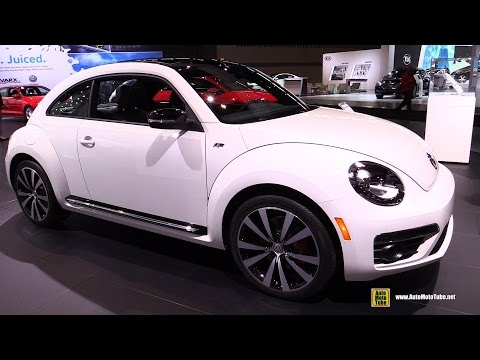 2016 Volkswagen Beetle R-Line Turbo SEL - Exterior and Interior Walkaround - 2016 Chicago Auto Show