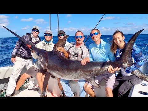 *CATCH and FILLET* BIG Broadbill Swordfish - 258 lber