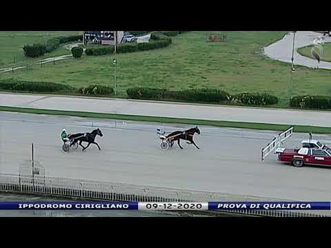 Aversa trotto 9 Dicembre 2020 - Prova di qualifica