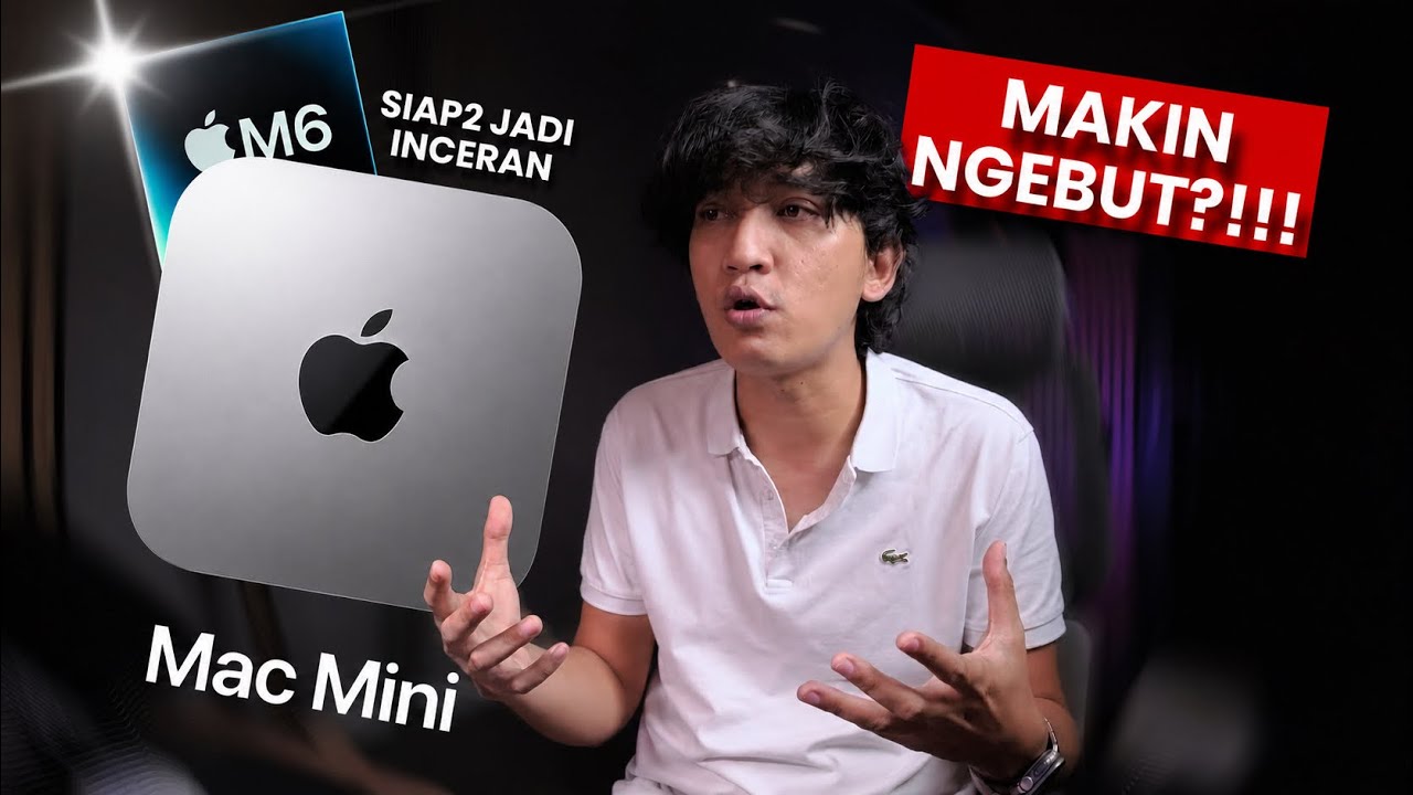 GELOOO!!😱🔥 Apple Mac Mini M6 Chip DIRILIS!! MacStudio M5 Ultra MAKIN NGEBUT! Pre-Review Indonesia