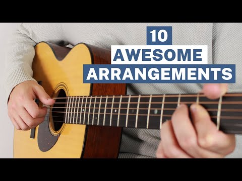 10 Awesome Arrangements for Beginner Fingerstyle Guitar