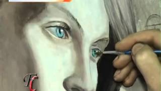 Pintando con titanatos - Óleos y Acrílicos Alba Artística