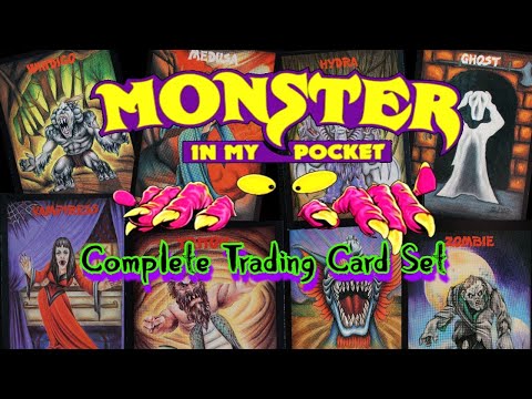 Monster in my Pocket 1991 Card Collection Full base set