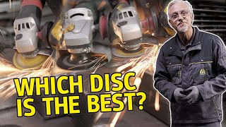 EFFECTIVE METAL REMOVAL? Grinding Disc, Fiber Disc or Mop Disc? | Klingspor Tipp