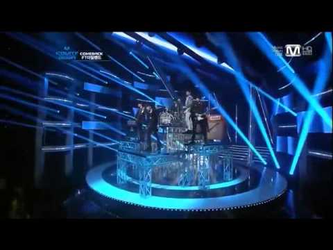 120202 FTIsland  Severely Live on M! Countdown   YouTube